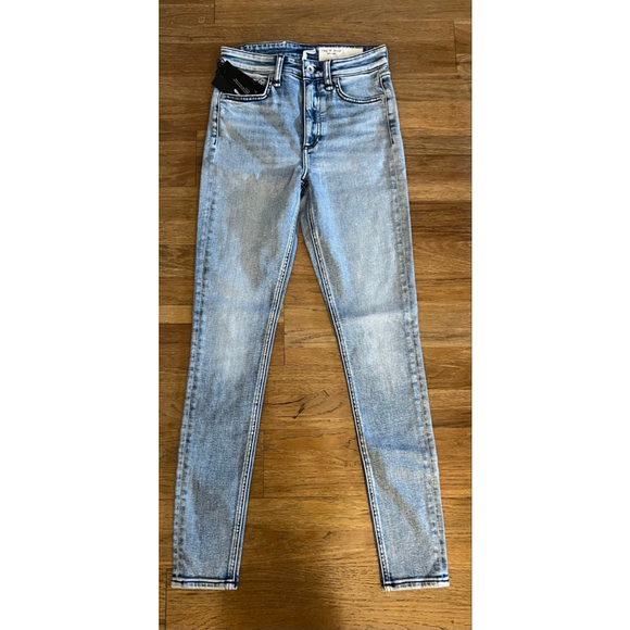 NWT Rag & Bone Nina High Rise Skinny Venice Women's Jeans SZ 25 - Picture 2 of 7